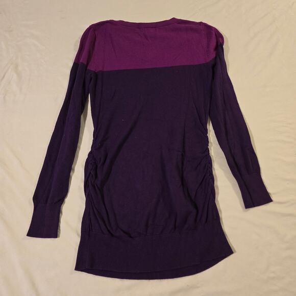Small maternity purple sweater - Picture 6 of 7